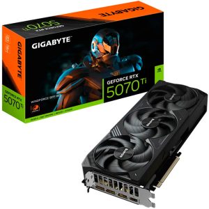 Tarjeta Gráfica Gigabyte GeForce RTX 5070 Ti WindForce SFF 16GB GDDR7 DLSS4