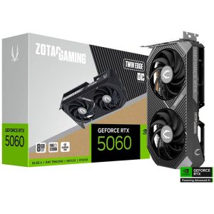 Tarjeta Gráfica Zotac Gaming GeForce RTX 5060 Twin Edge OC 8GB GDDR7